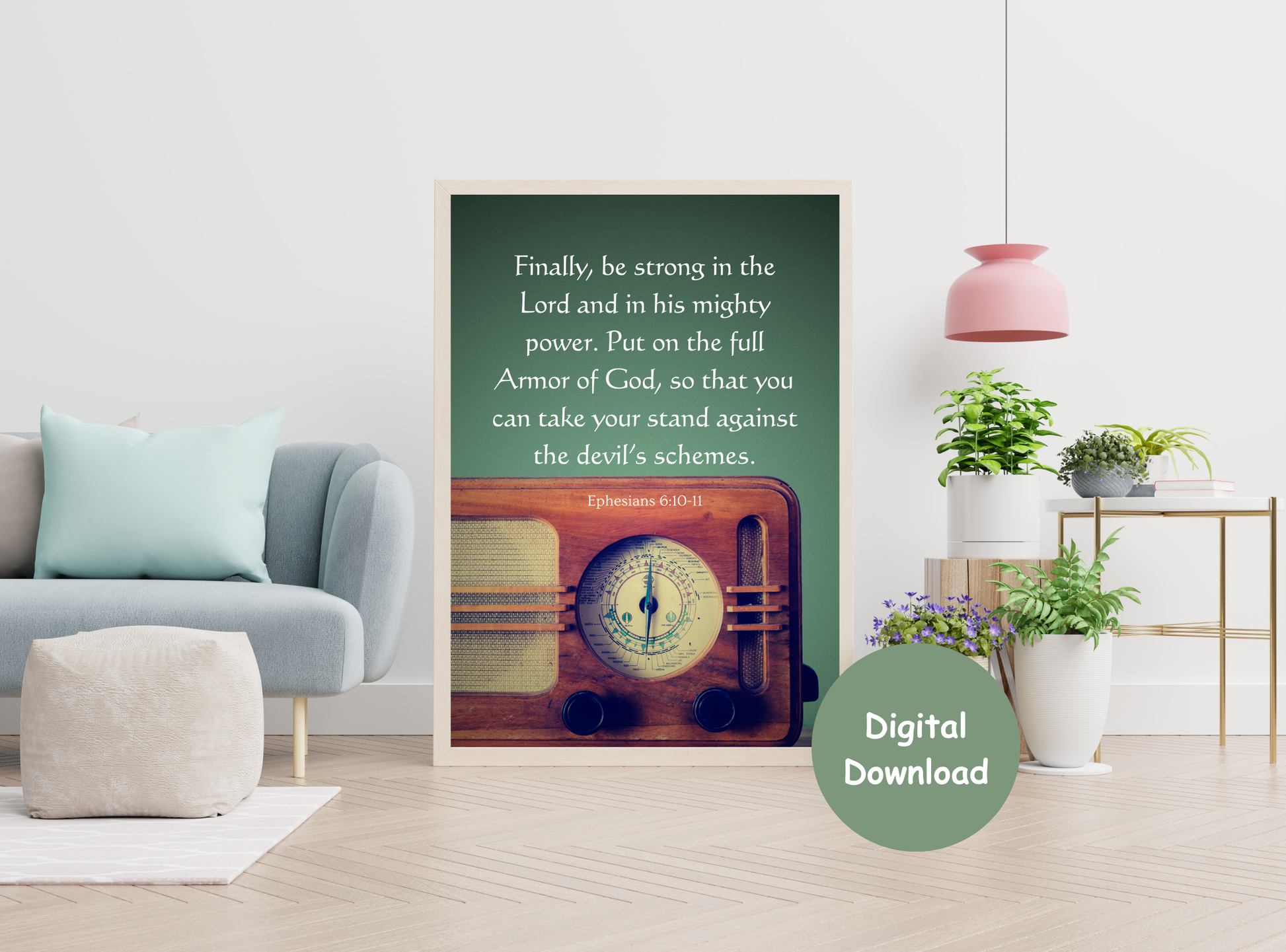 Set of 50 printable Bible verse wall art designs for men, showcasing motivational scripture in Wonderful Vintage Theme Designs.