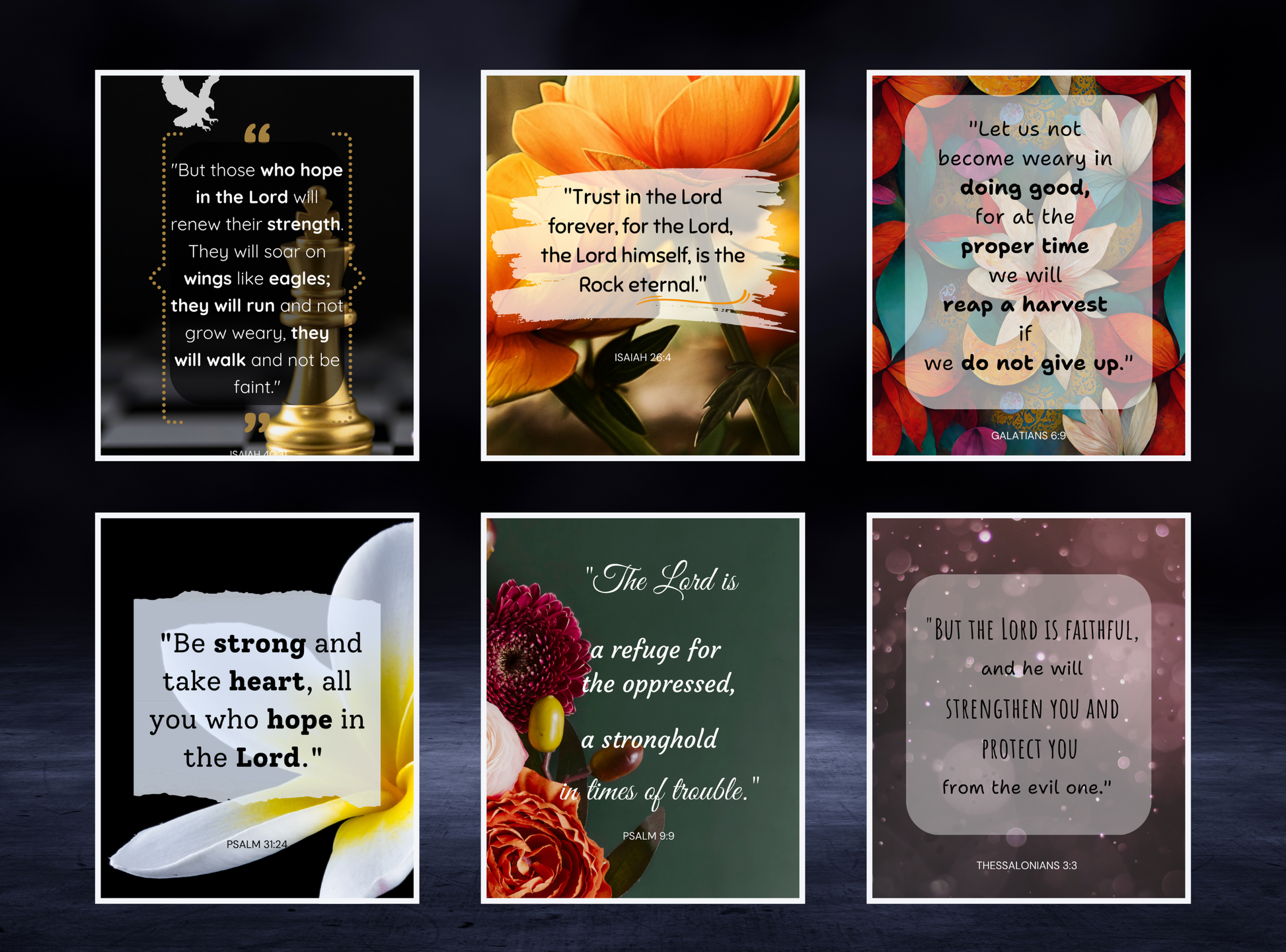 Set of 77 Bible verse printable wall art designs for home or office decor, featuring uplifting Christian quotes and scripture verses