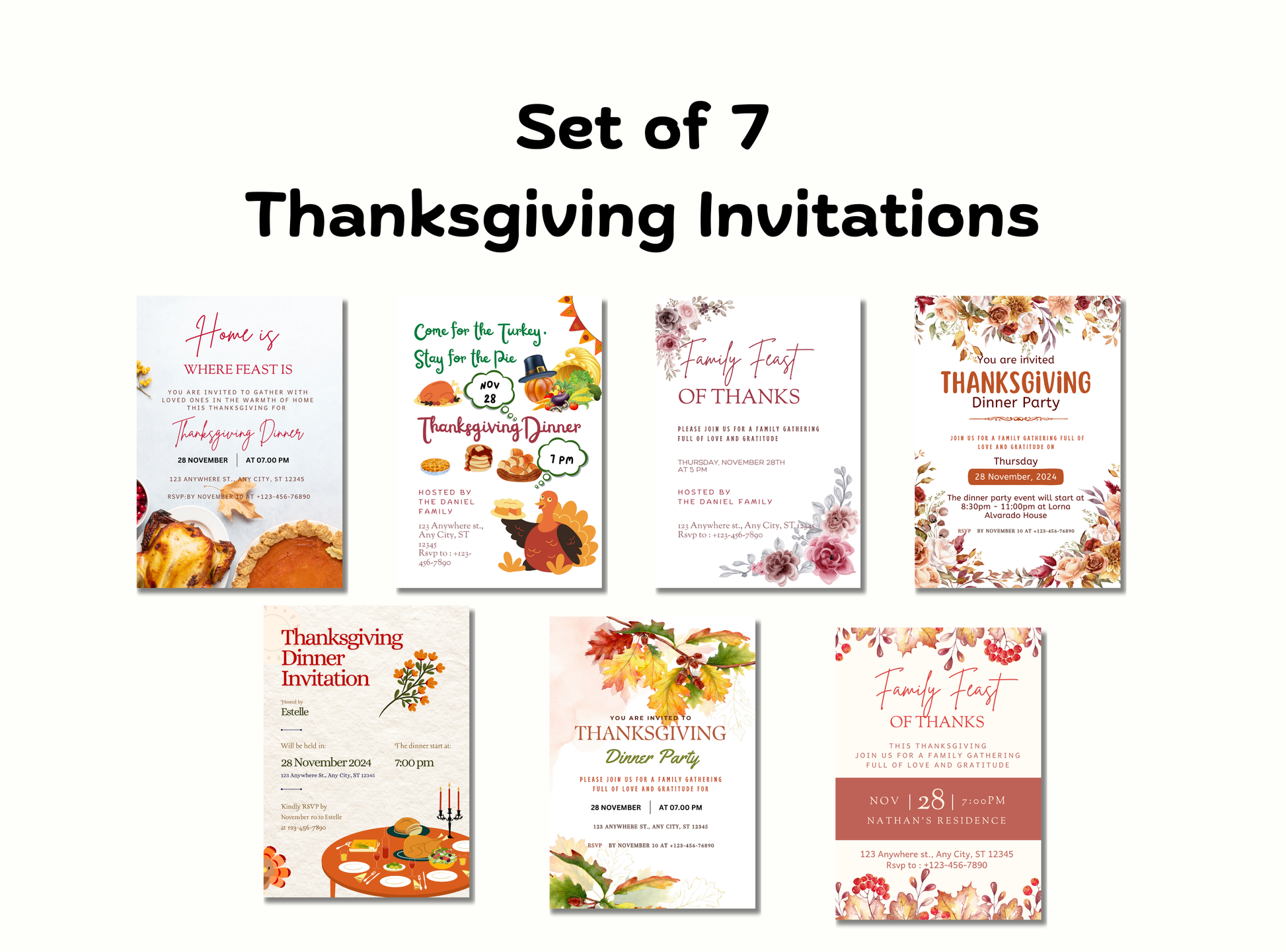 Thanksgiving Super saver Bundle