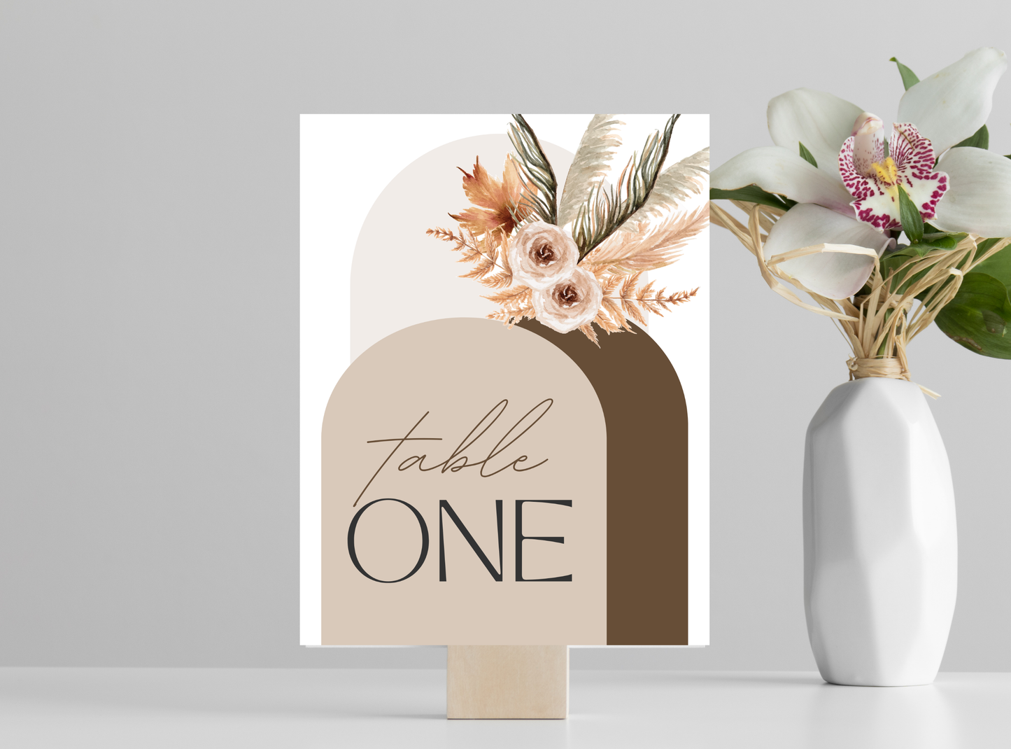 14 Editable Thanksgiving Table Numbers Template | Customizable Canva Design