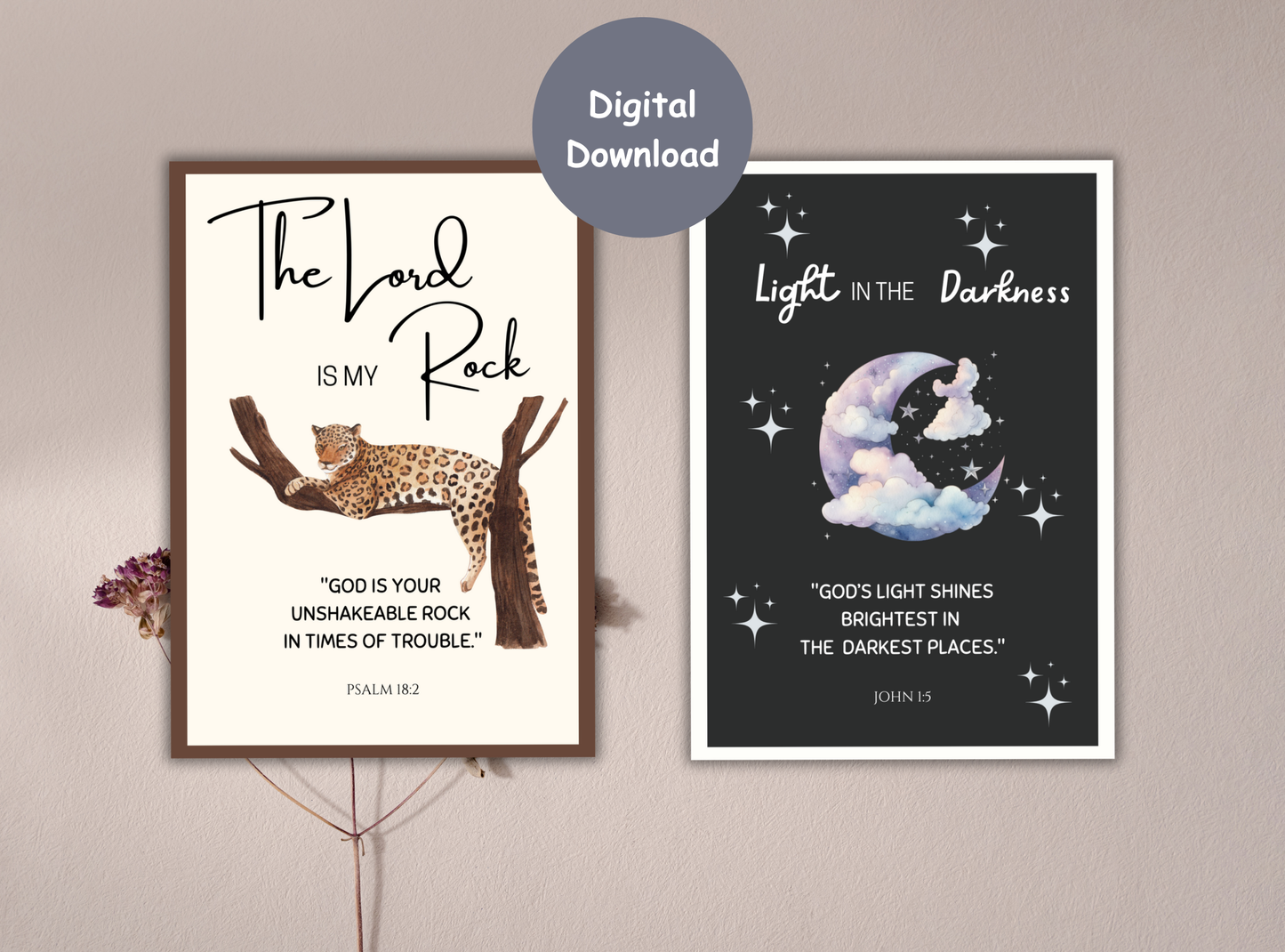 Set of 100 printable Christian postcards featuring inspiring Bible verses and beautiful designs, perfect for sending encouragement or gifts.