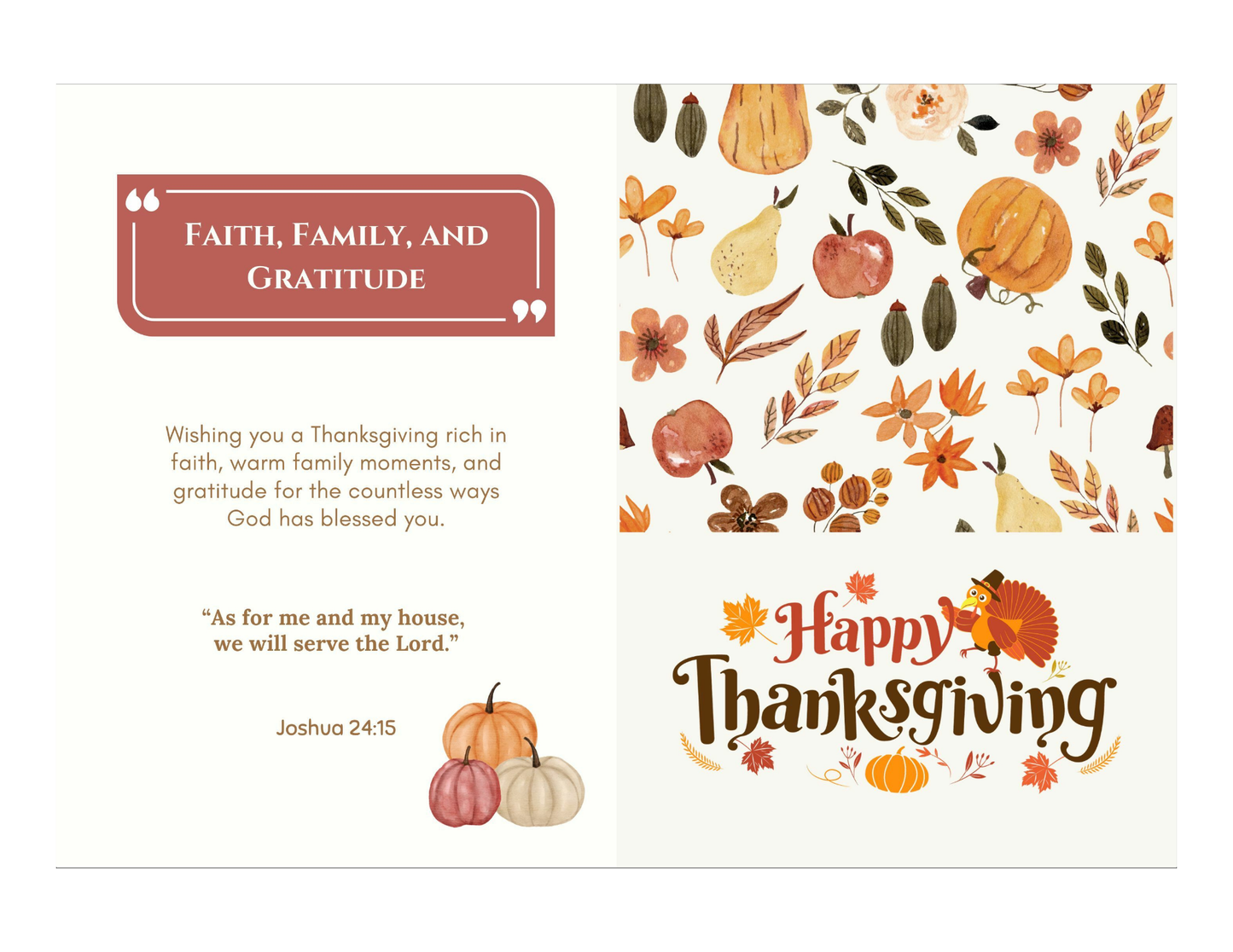 19 Printable Thanksgiving Greeting Cards | Holiday Cards for Thanksgiving