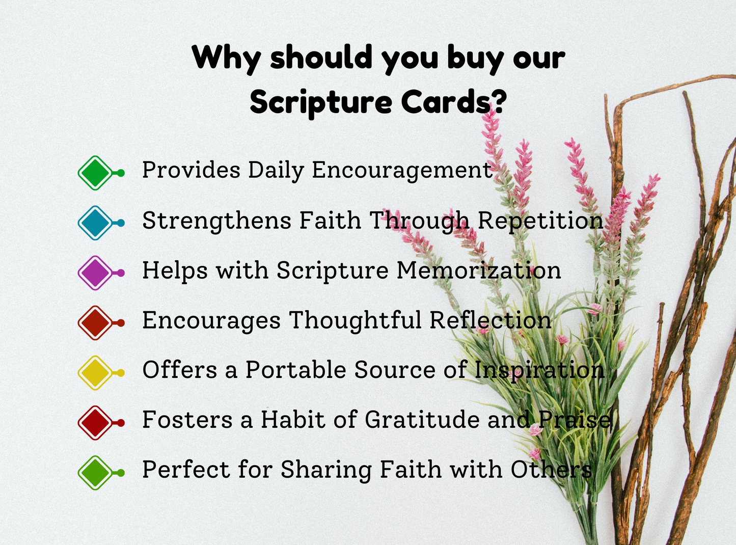 100 faith-filled Bible scripture cards offering daily encouragement with powerful, uplifting verses for personal inspiration.