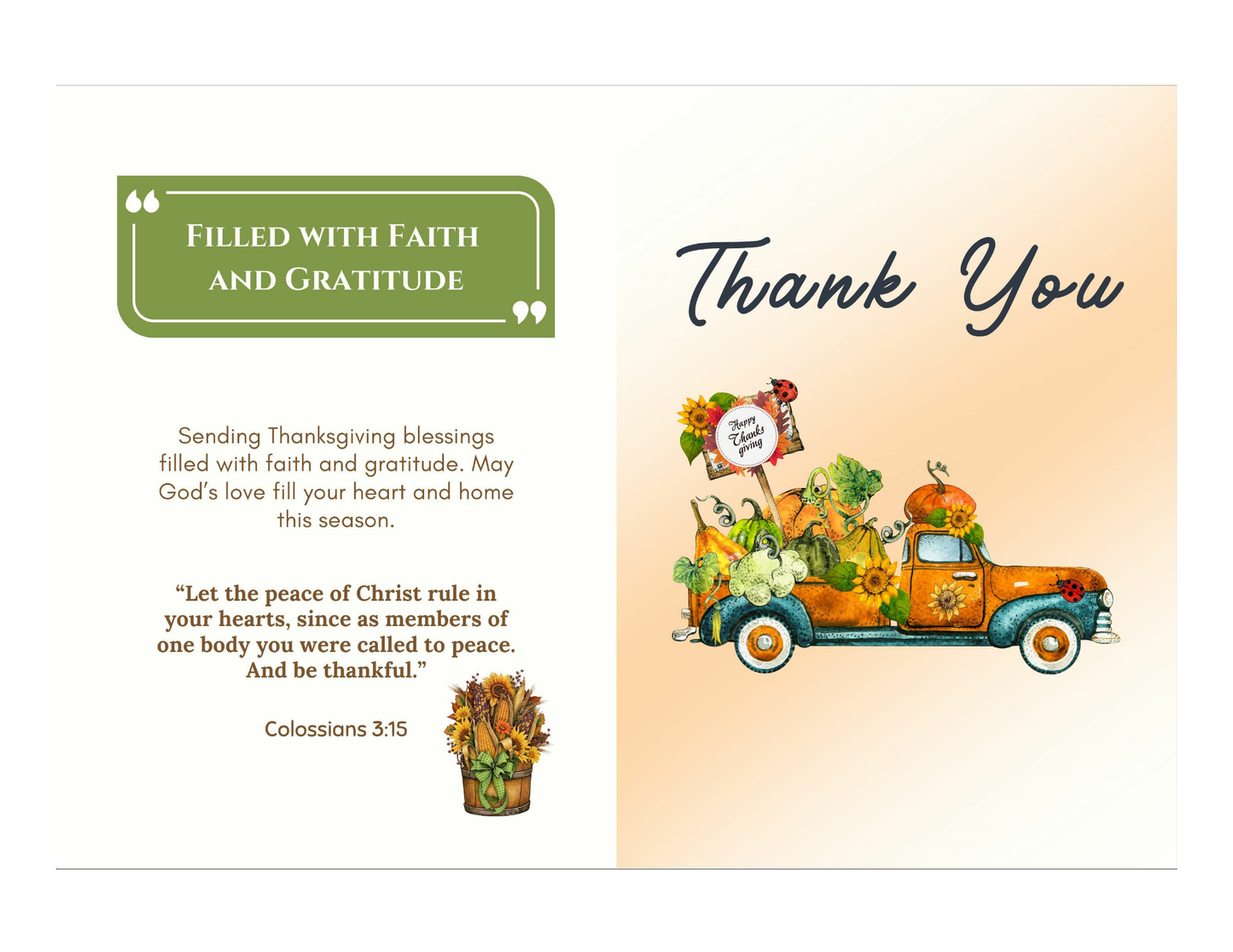 19 Printable Thanksgiving Greeting Cards | Holiday Cards for Thanksgiving