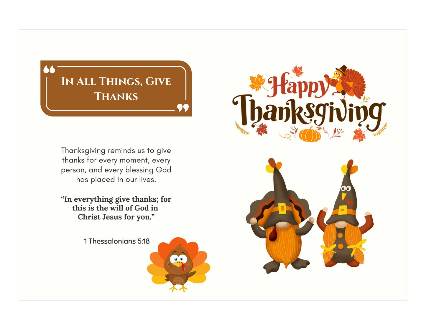 19 Printable Thanksgiving Greeting Cards | Holiday Cards for Thanksgiving