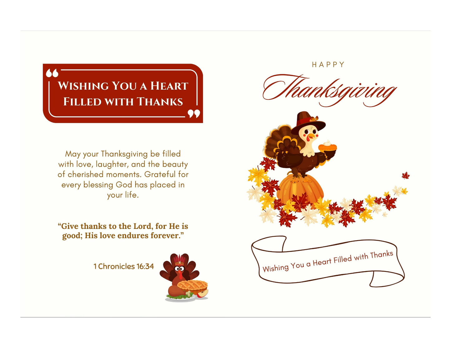 19 Printable Thanksgiving Greeting Cards | Holiday Cards for Thanksgiving