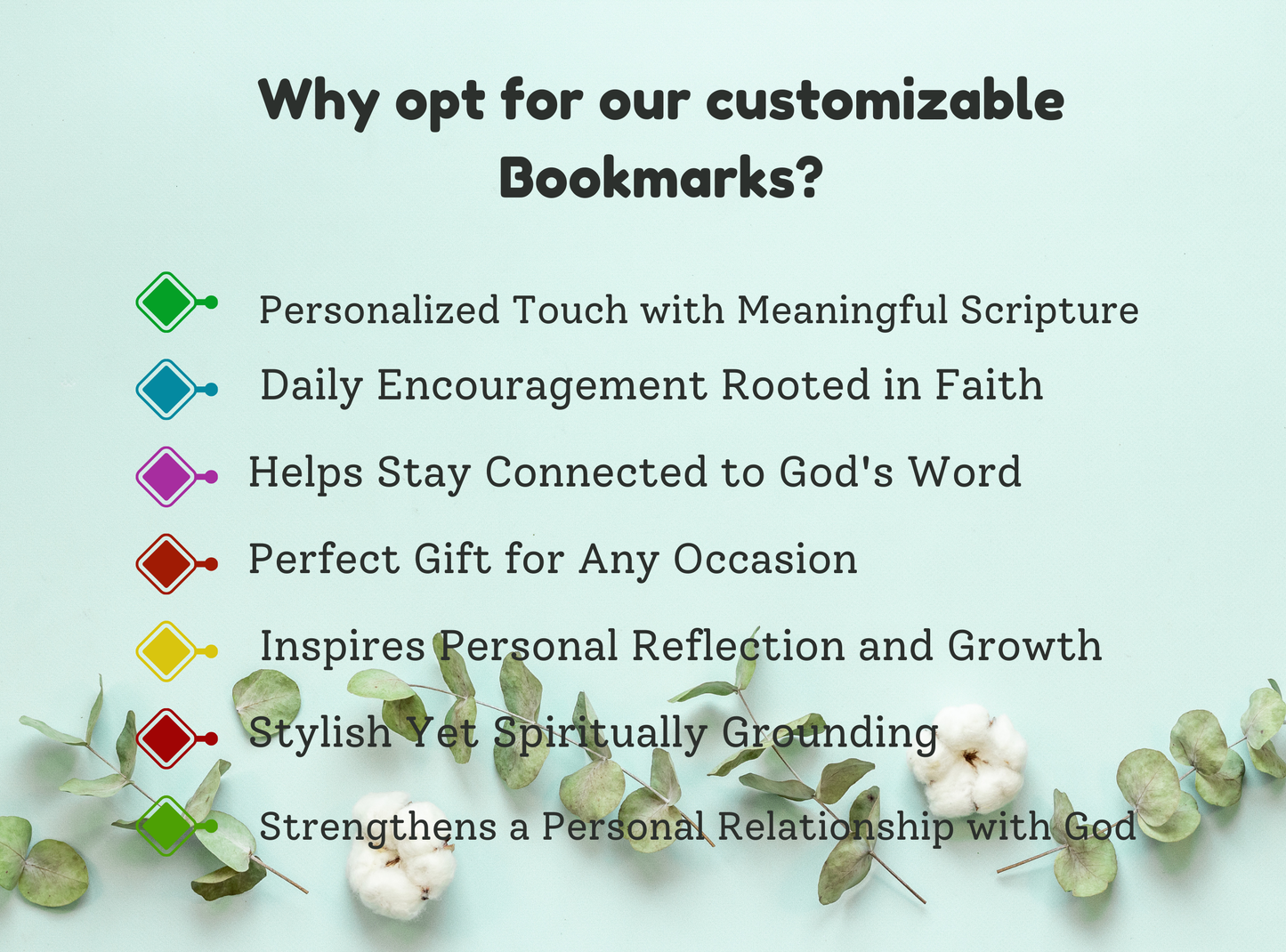 47 Customizable Bible Verse Bookmark for Christian Men | Personalized Christian Bookmarks for Men | Custom Name & Bible Verse