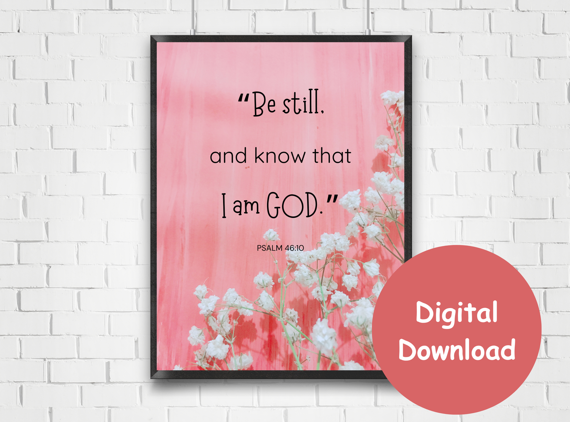 Set of 77 Bible verse printable wall art designs for home or office decor, featuring uplifting Christian quotes and scripture verses