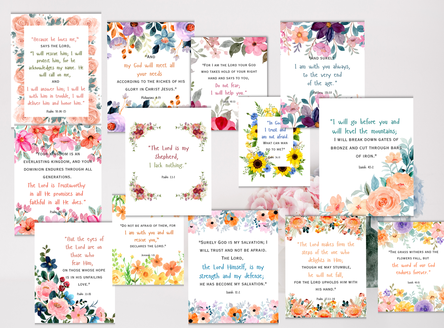 300+ printable scripture promise cards, featuring God’s promises from the Bible, perfect for daily reminders of faith.