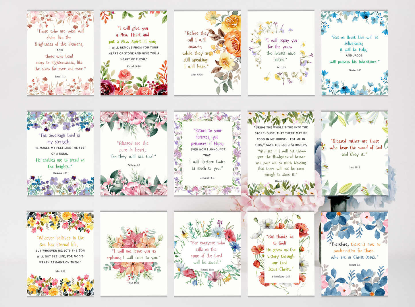 300+ printable scripture promise cards, featuring God’s promises from the Bible, perfect for daily reminders of faith.