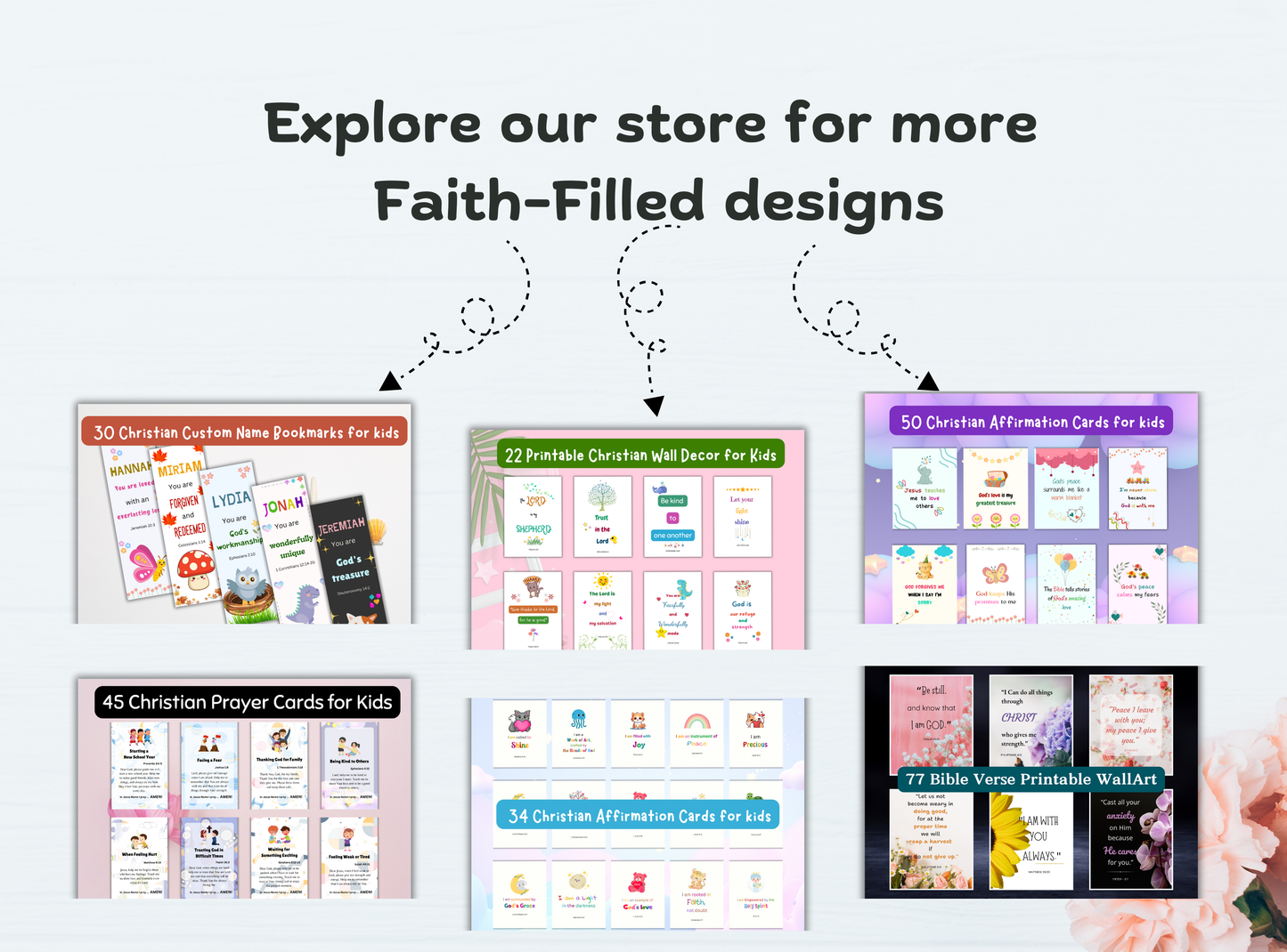 Set of 52 Printable Lent Bible Games | Christian Group/ Family Activities
